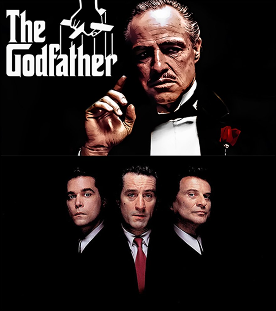 The Godfather ve Goodfellas filmleri aynı evrende bir araya gelse sizce neler görürdük? #godfather #goodfellas #filmix #sinema