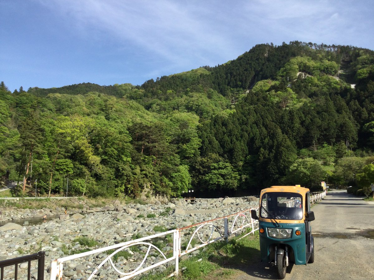 dangaizeppekide's tweet photo. おはよーございます☀️
しっかり余裕をもって乗車きすよ🚂
さて朝から通勤でゲンナリなアナタに #相模原市 にある #青根緑の休暇村 の写メで癒され〜🖼😳
#APtrikes125 #aliveprus #トゥクトゥク https://t.co/LzdH4RIkmP