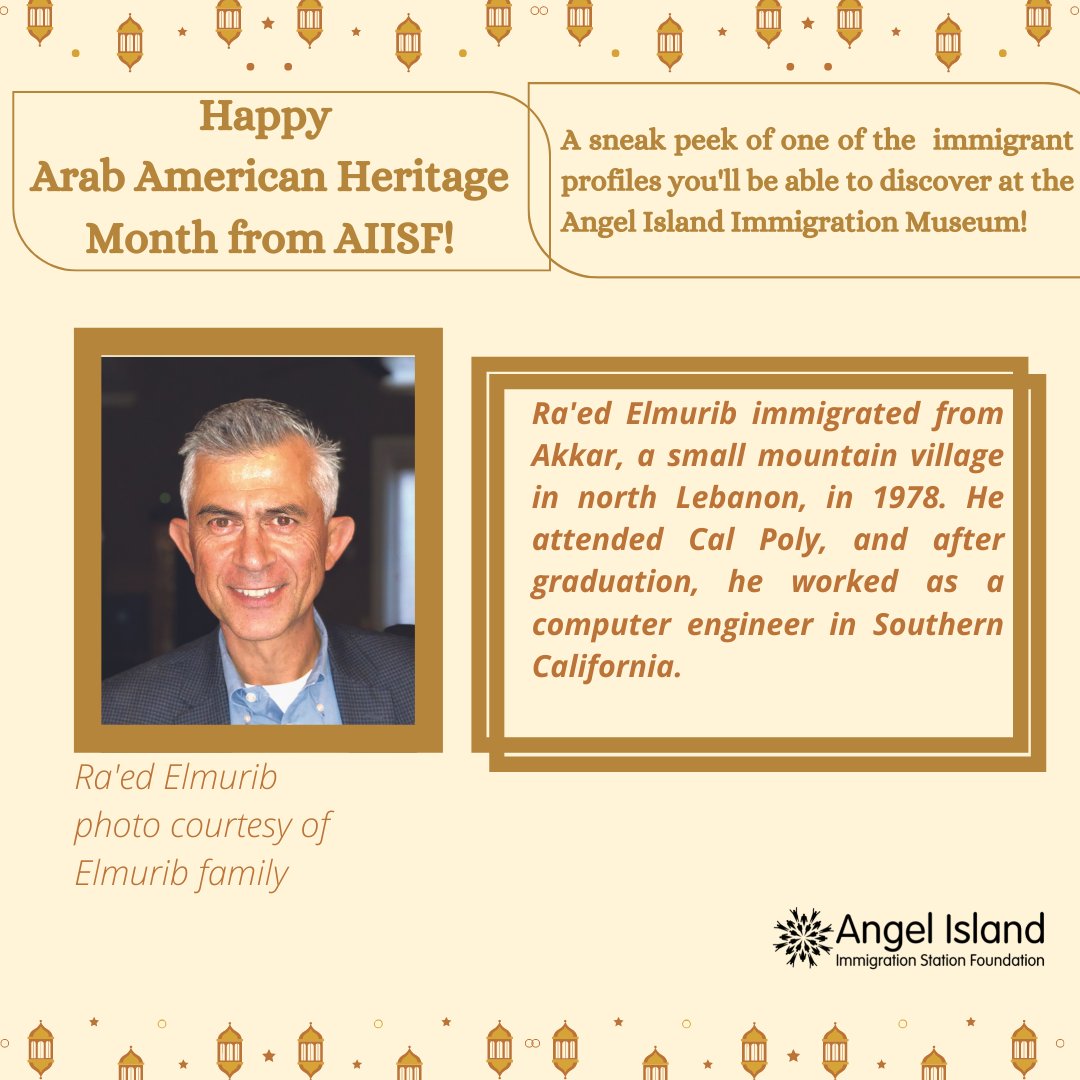 AIISForg's tweet photo. Happy Arab American Heritage Month! A special shoutout to @ArabAmericanMus in Dearborn, MI for bringing to us a better understanding of their community's history and legacy!
We wish you continued success!
#AIISF #ArabAmericanHeritageMonth https://t.co/EFp4eZUSQc