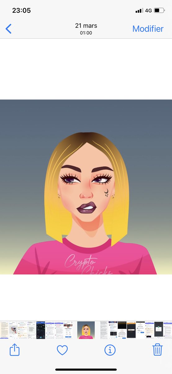belette_b's tweet photo. @MikeToner @cryptofays @NFTCryptoChicks Sounds good … kiss from Paris https://t.co/W0YIR5MSgM