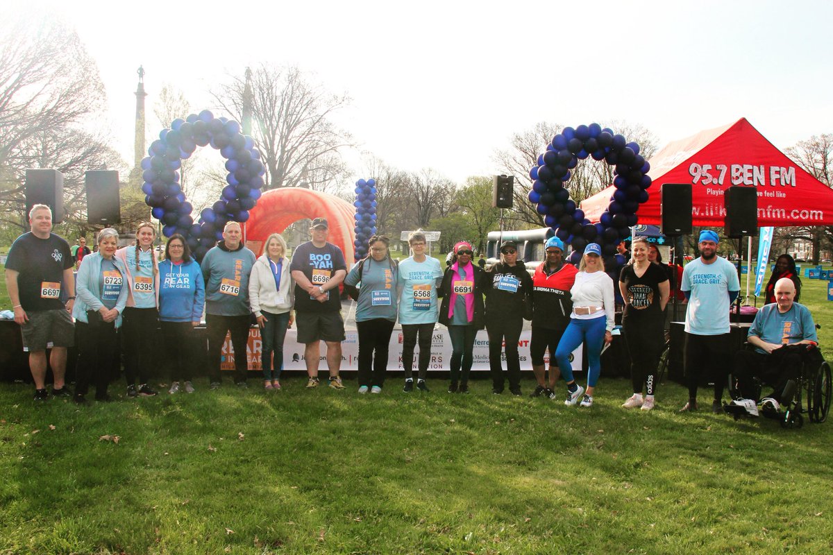 Our beautiful #coloncancer #survivors who participated in the 14th annual @GYRIGPhilly Sunday, April 24. @KimmelCancerCtr @TJUHospital @FoxChaseCancer @PennCancer @PreferredCares @ColonCancerCoal