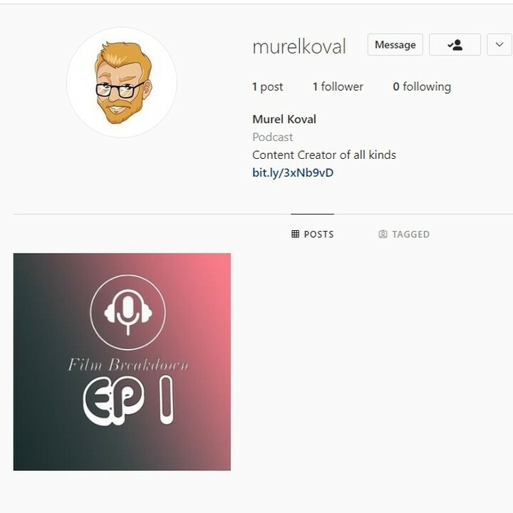 Check out the new instagram