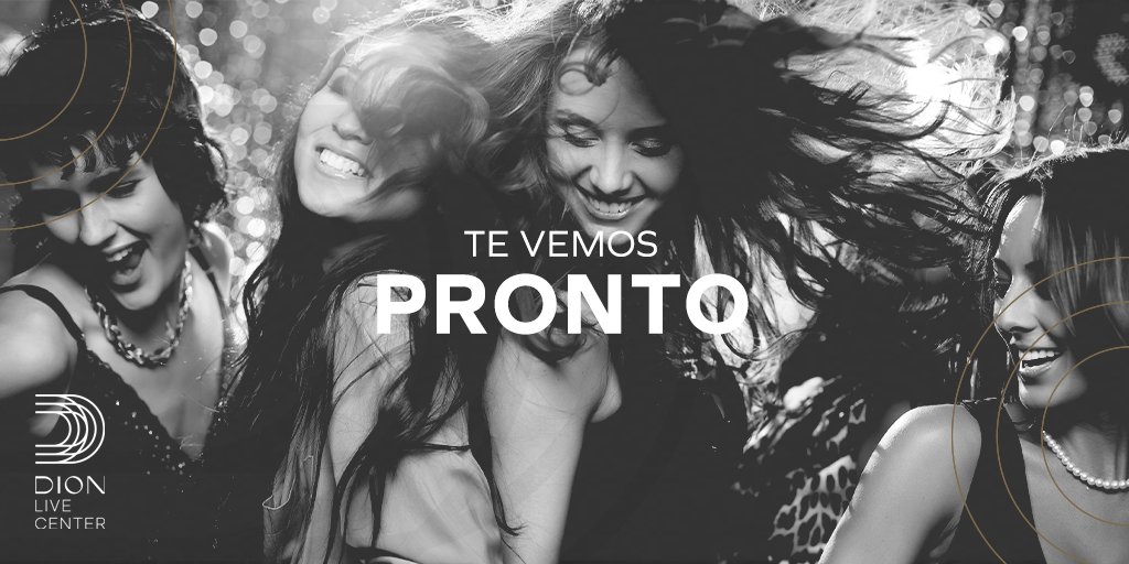 Nos estamos preparando para verte bailar, convivir y disfrutar toda la noche. El show va a comenzar en Dion.