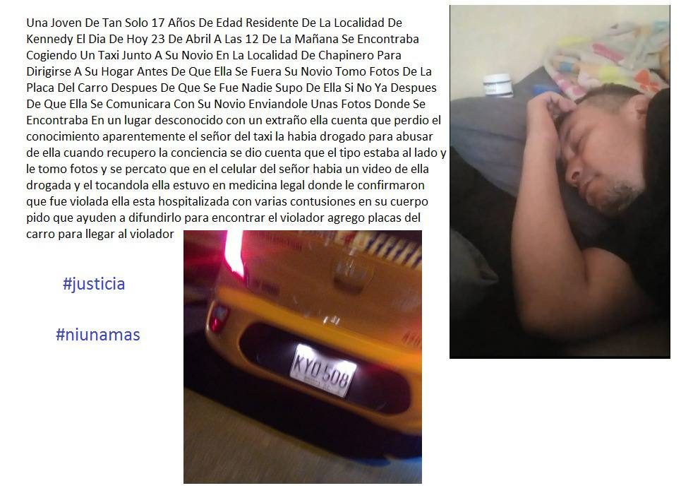 SomosJacarandas's tweet photo. Es un peligro que este tipo siga libre. Si tienes alguna información, ayúdanos a darla en la Fiscalía. Aquí queda la foto del agresor junto con la denuncia original. 

Difunde para hacer presión. Ni una más. https://t.co/fzMXyXmYHO
