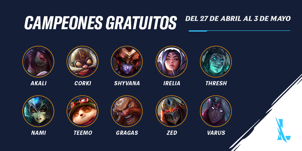 ¡Llegó la alineación gratuita de esta semana! 💫 ¿A quién probarás esta vez?