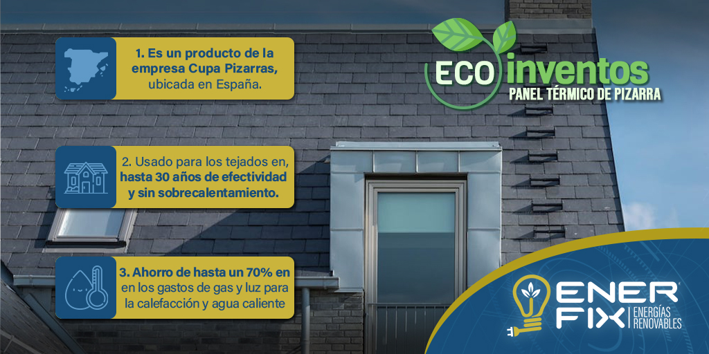 EnerfixMx's tweet photo. #Panelestérmicos de #pizarra natural que nos permiten transformar el sol en #energía para la calefacción, el agua caliente y/o la climatización de piscinas. ☀️⚡️ https://t.co/OstrJPBtPB
