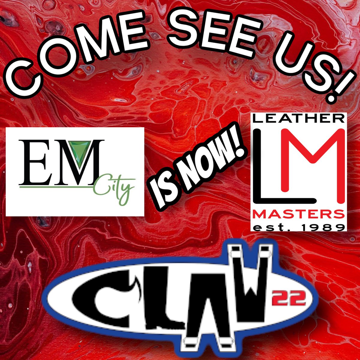 EmCityKCMO's tweet photo. We Travel This Wednesday!
  We’re packing our bags and getting ready to head to CLAW 22 in Cleveland!  Come by and say hi!  See our beautiful leather pieces to products that we will have at our booth.  We do custom orders and looking forward to serving you! https://t.co/g0sUHTRibT