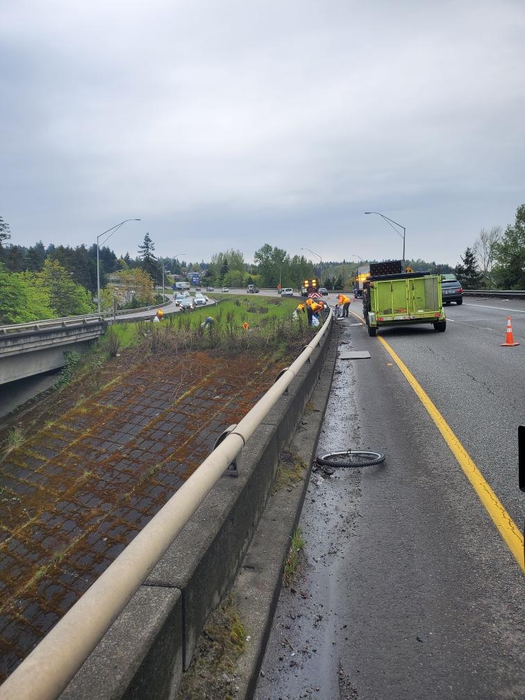 WSDOT on Twitter "How much litter was removed today along WB SR