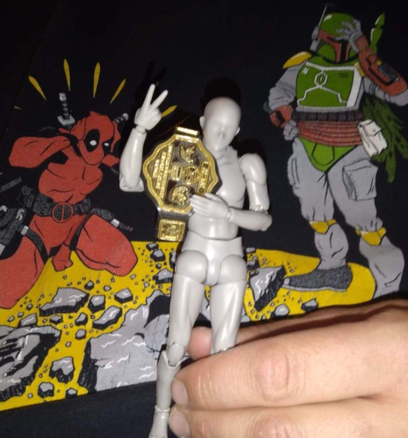 ThaDarrylOne's tweet photo. My brother is so Excited.   He got his @WWEVacant #ActionFigure today. https://t.co/iEPduewsD3