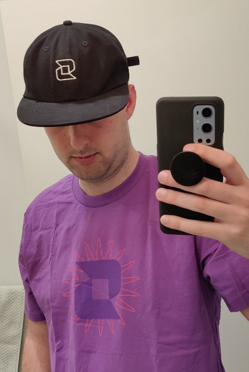 ramonsnir's tweet image. New #stackbit swag. Because your headless CMS needs a head, and that head needs a hat. And cool shirts. Thanks, @stackbit!