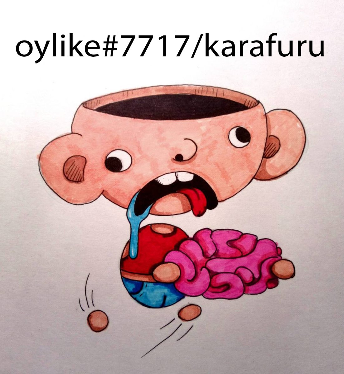 Crystal50167737's tweet photo. Art for @KarafuruNFT 1 part of my collection this one is dedicated to me and the other part to another person)
Probably an appropriate title: "The Mad Family"
#NFT #nftart #art #NFTs #Crypto #NFTartist  #KarafuruNFT https://t.co/noagrLTUfZ