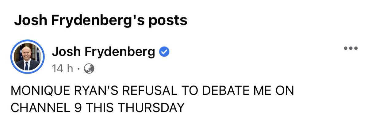 zzrdvrk's tweet photo. ￼@JoshFrydenberg’s “statement” is untruths, bullying and cowardice all rolled up into one pathetic man-baby dummy-spit. A thread… #auspol #auspoll2022 1/15 https://t.co/BmY1pE2msg