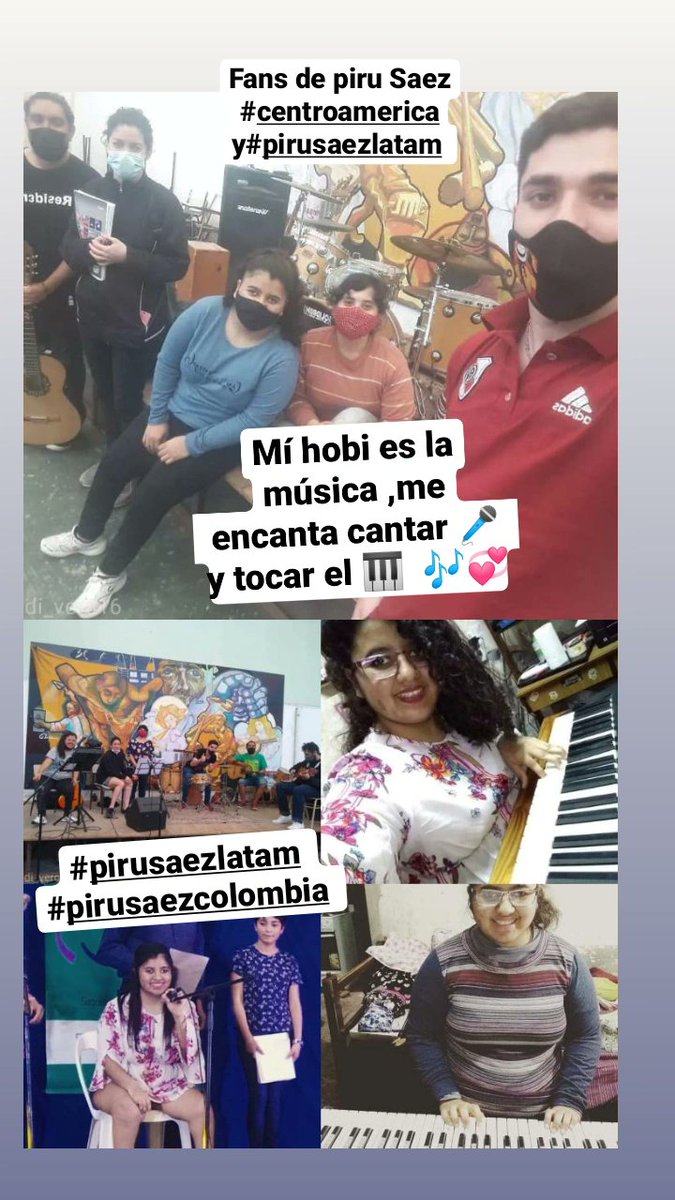 Fan de piru Saez
#Centroamérica
Y #pirusezlatam 
#pirusaezcolombia 🎶🎶🎹🎤💗