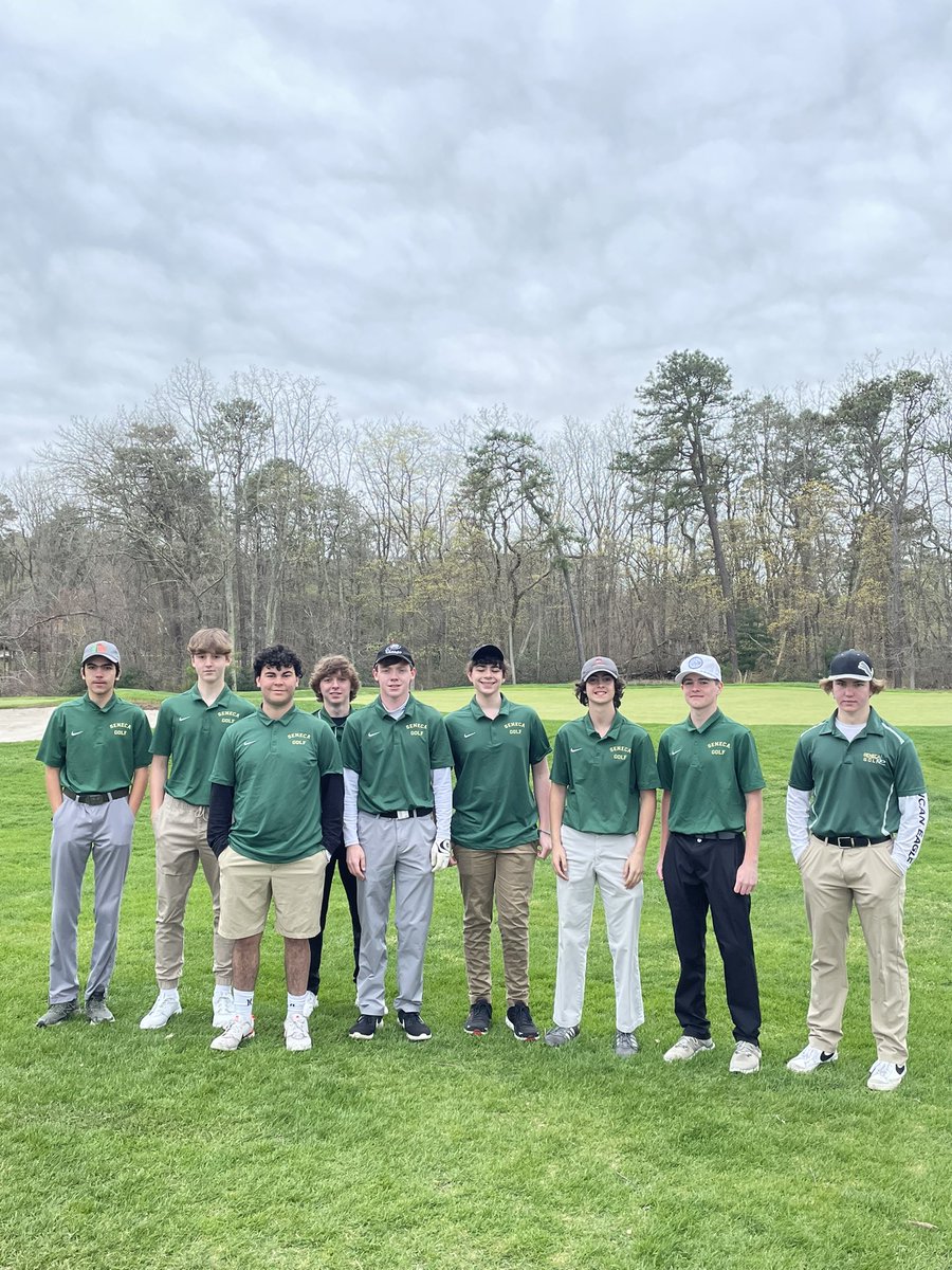 GolfSeneca's tweet photo. Shout out to the rest of the squad for helping host the tournament! Great day on the links. https://t.co/cXBc2OqKsG