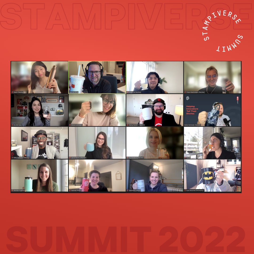This month, we kicked off our annual Stampiverse Summit with episode one. 

We got together to align on our mission, celebrate our wins, reflect on where we’ve been, and to set the trajectory for where we're going. 🚀

#Redstamp #LifeAtRedstamp #Summit2022