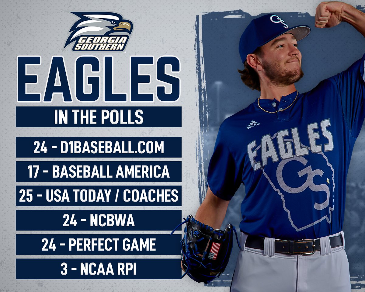 GSAthletics_BSB's tweet photo. 𝗘𝗔𝗚𝗟𝗘𝗦 𝗜𝗡 𝗧𝗛𝗘 𝗣𝗢𝗟𝗟𝗦

#HailSouthern https://t.co/4AG1IFlHXr