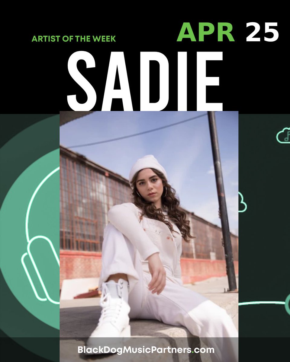 blackdog_music's tweet photo. Artist of the Week: Sadie

Learn more: https://t.co/r7RDwG26us

.

.

#indiemusician #indieartistmusic #indiemusicscene #amazingmusicians #musicismedicine #musicblogs #musicflow #musicnews #blackdogmusic #blackdogmusicpartners #artistoftheweek #sandiego #pop #sadie https://t.co/Vev8OfVqZj