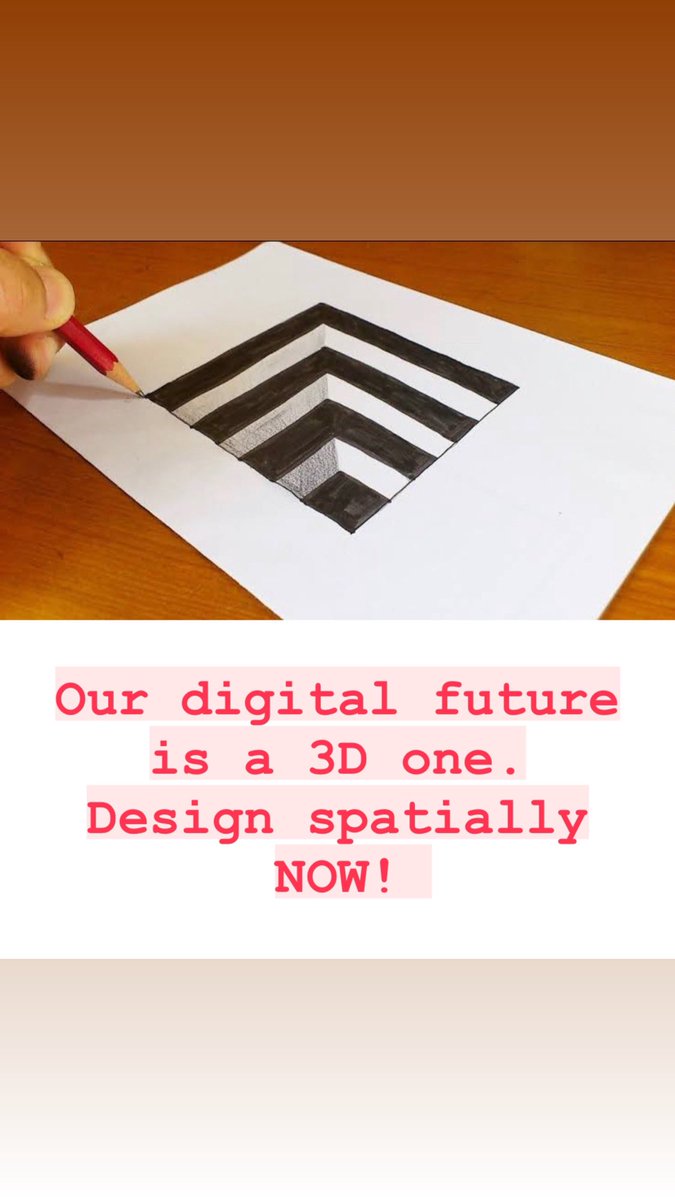 #SpatialComputing …3D Thinking