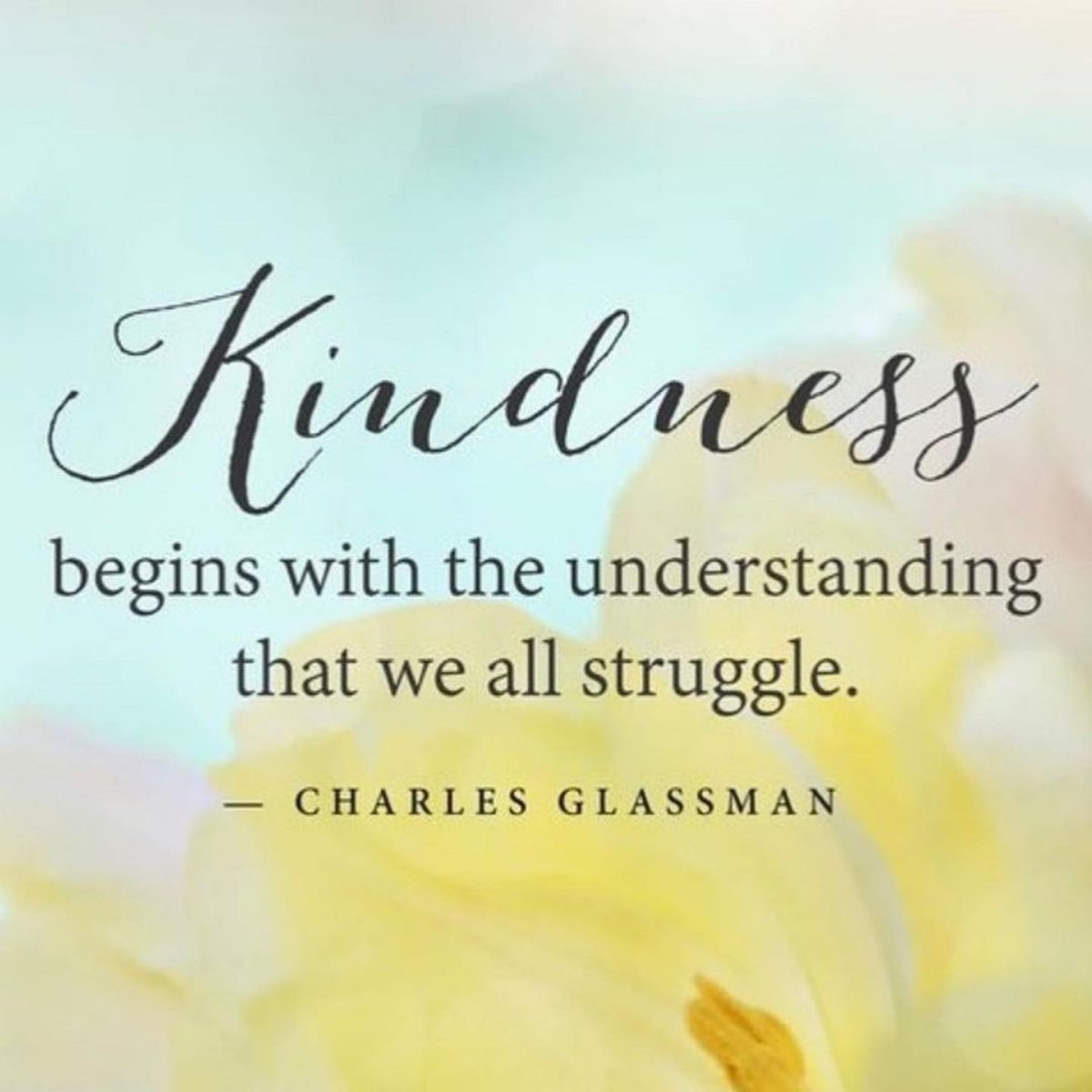 If we learn to have compassion and empathy for those around us, kindness will come naturally. #edchat