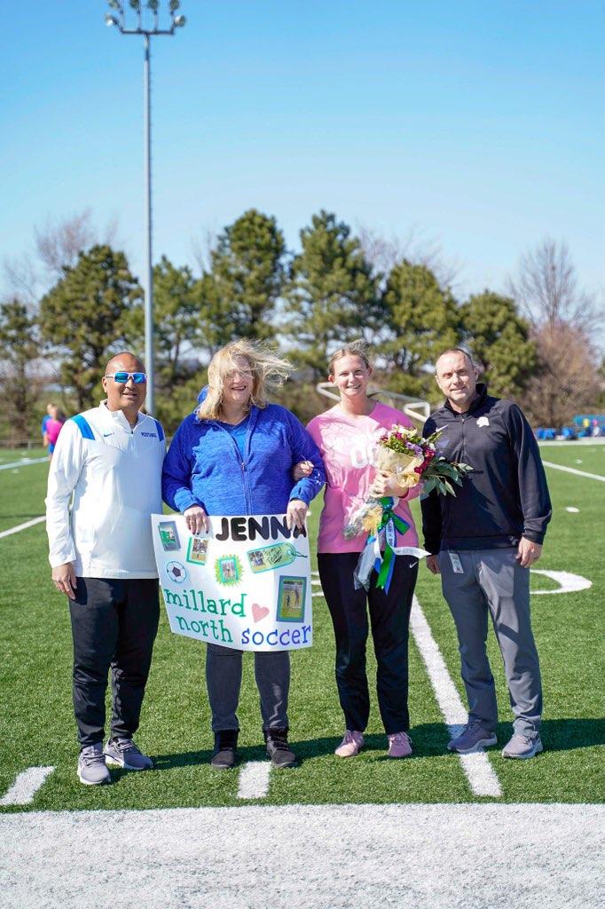 Senior Night Photos.  Thank you Seniors! <a href="/allie_schnack/">Allie</a> <a href="/Maddi402NE/">Maddi Johnson</a>  Jenna and Mary 
#rollstangs <a href="/MNGVSoccer/">MNGVS</a>