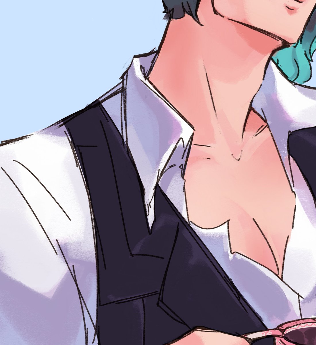 got a volcanically tectonically down bad tumblr ask for barb soshsj this is for them v_v #obeyme #おべいみー #obeymeBarbatos