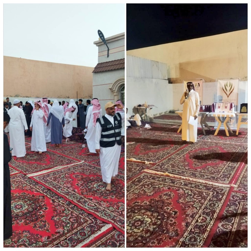 hurrath_tanmiah's tweet photo. في أجواء رمضانية سرّت الحضور نفذت تنمية الحُرث برنامج ملتقى شباب الحُرث الثالث حيث شمل اللقاء إفطار رمضاني إجتماعي وبعض الحوارات الشبابية التي تخص الإحتياجات الإجتماعية لأبناء المحافظة وتكريم الإعلاميين والشباب المتطوعين في أنشطة اللجنة والمحافظة. https://t.co/GhIep7TlcU