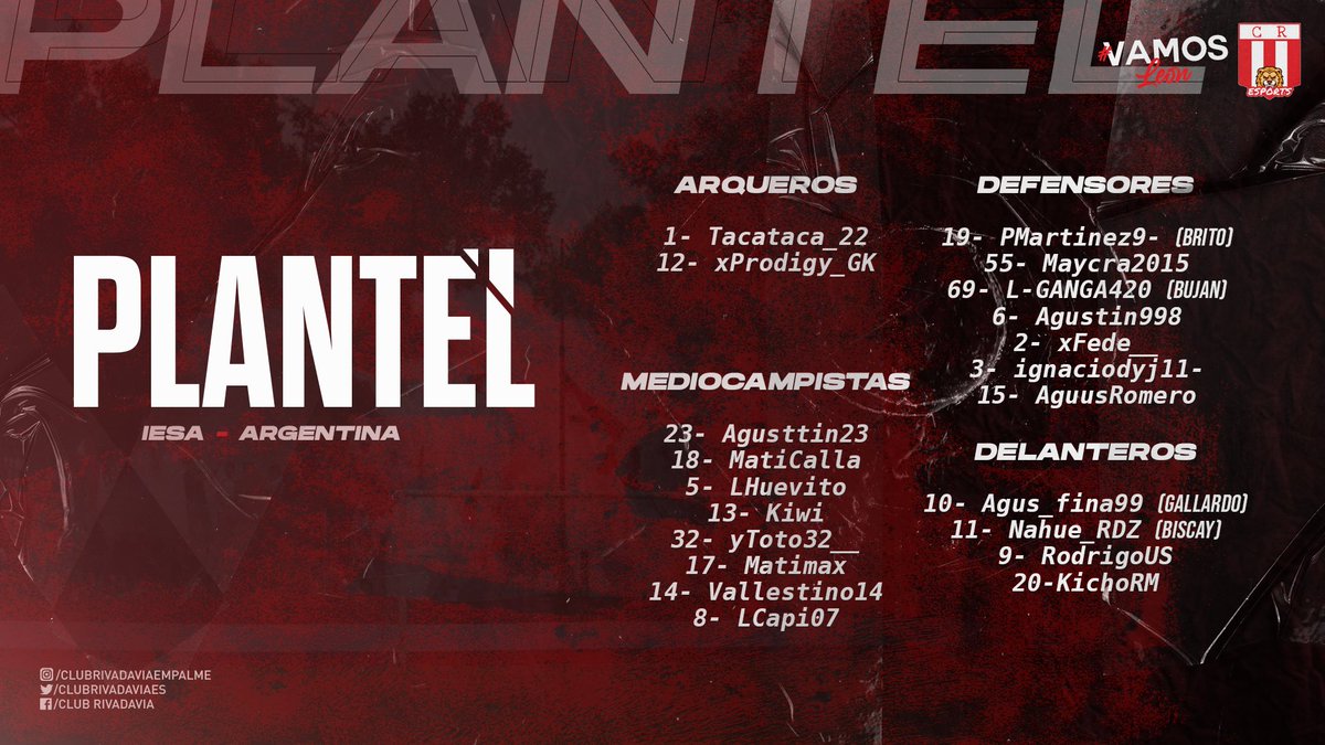 PRESENTACIÓN DEL PLANTEL🦁

Estos serán los 21 elegidos para llevar al León a los más alto.

#VamosLeon

🖌️ <a href="/jfgarastito/">jfgarasto</a> 🔥