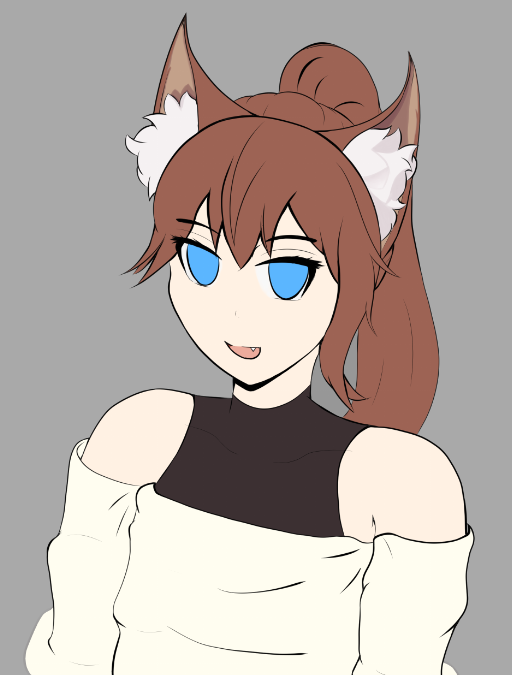 SunaoDraws's tweet photo. Kitsune Boy that might be used as a Vtuber model one day. I dunno maybe~
This one took a long time. 
#OC https://t.co/dMQPAOcfwK