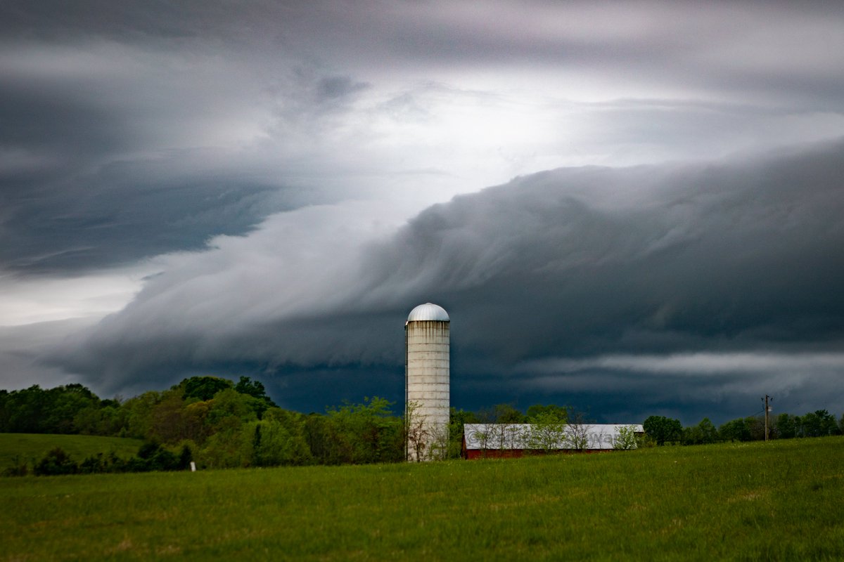 Ragged Shelf Cloud approaching Watertown around 7pm. Drove through several zip codes to catch this.