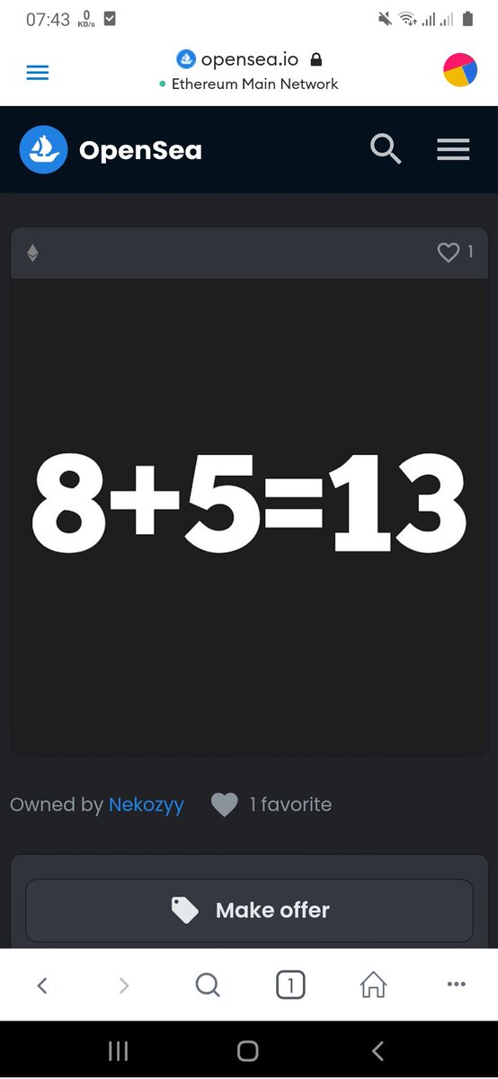 BillionaireMath's tweet photo. @jf_nft 0.5 eth https://t.co/edvwksCr6x