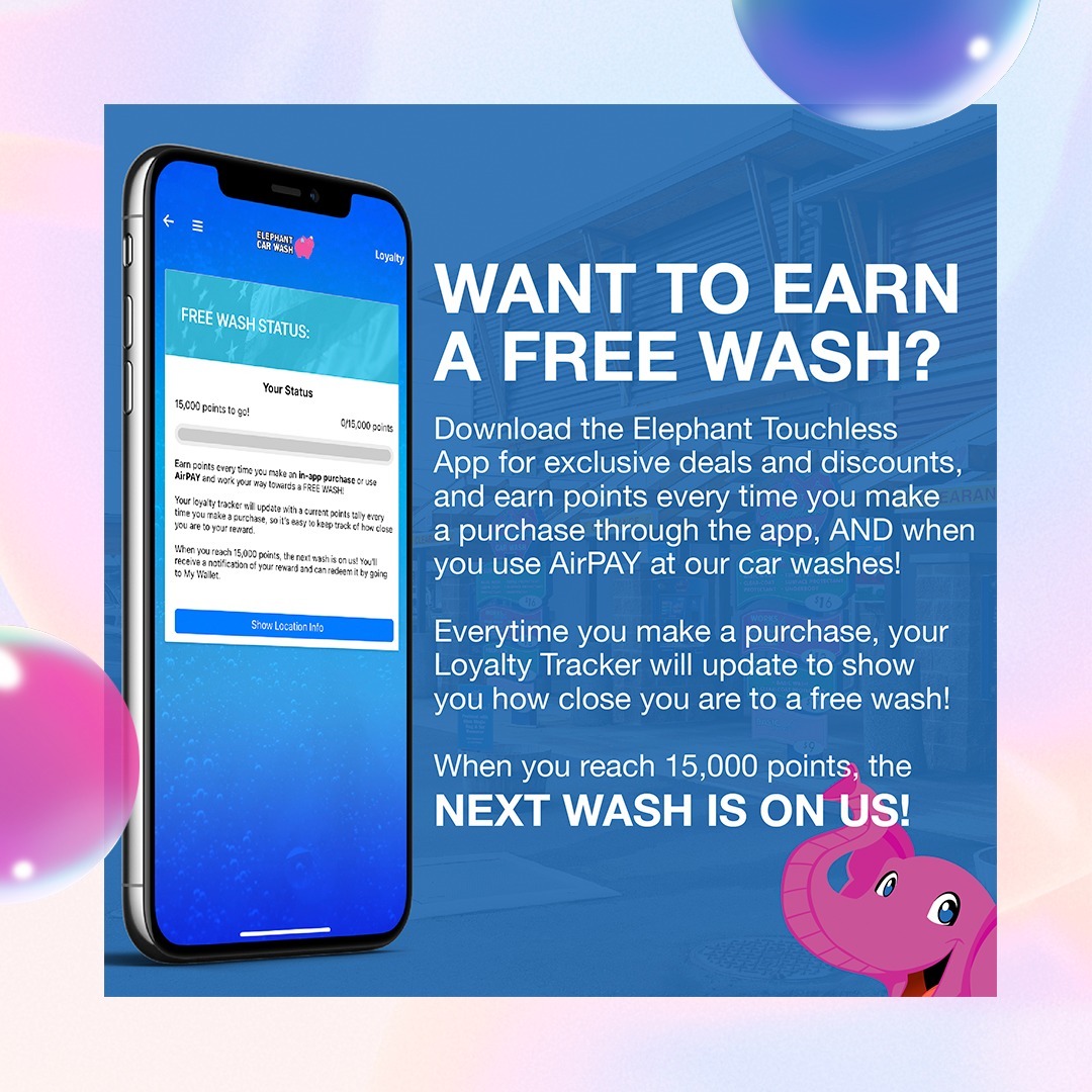 Elephant Car Wash on Twitter "We reward you for being a loyal customer