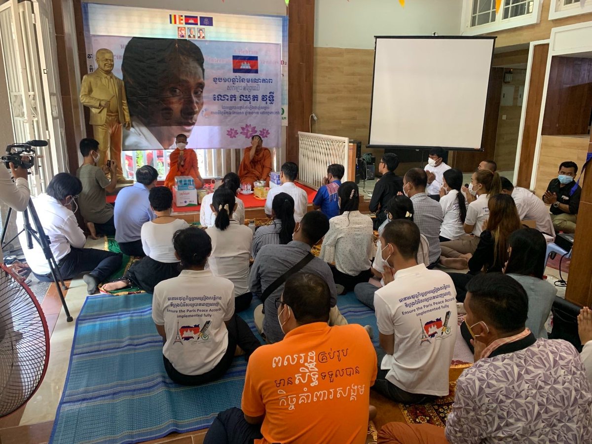 Yesterday, CSOs marked the 10th anniversary of the death of Chut Wutty, a prominent environmental activist who was shot dead on 26 April 2012 in Koh Kong while monitoring forest crime. The commemoration aimed to demand justice for him &amp; to remind the public of his legacy.
