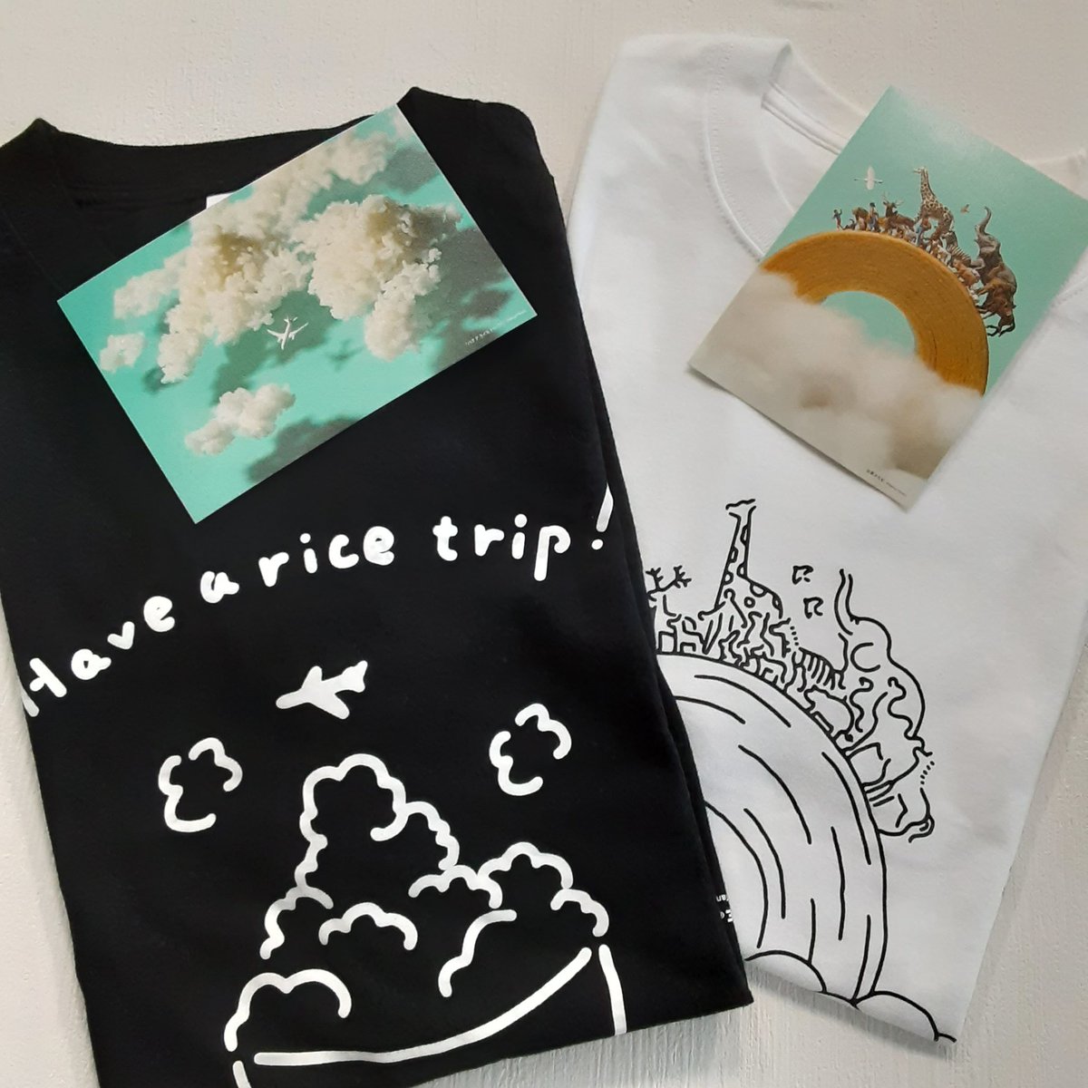 開催中の【MINIATURE LIFE展2】会場限定Tシャツです。 『ハブ ア