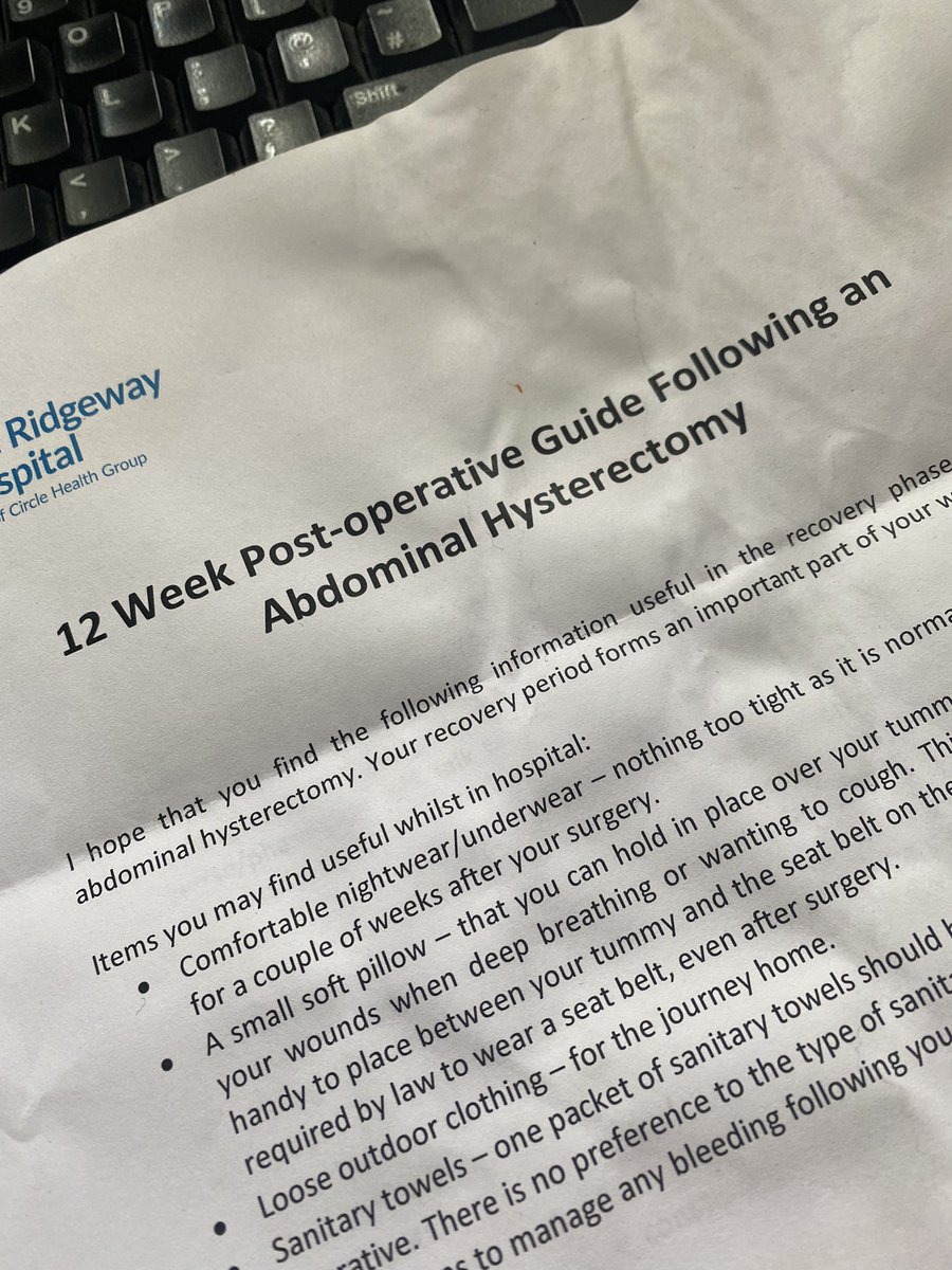 #1: 10 more sleeps until my surgery. Shit has gotten very real, and the enormity of the recovery from a total abdominal hysterectomy has started to kick in. Why are women’s health issues still so taboo?