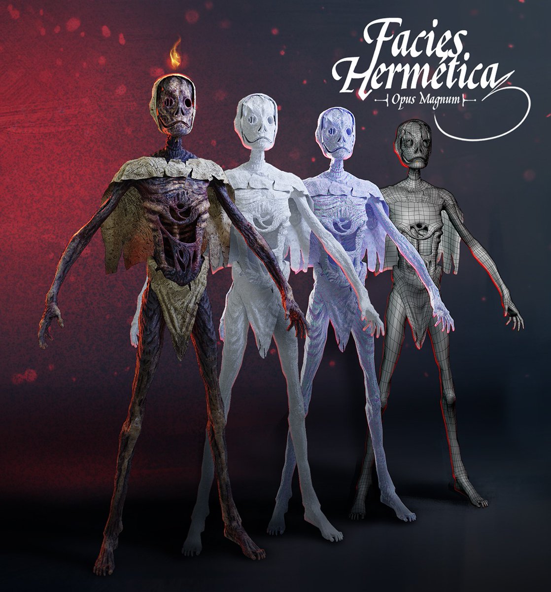 FaciesHermetic's tweet photo. Este es un #Anclado, habita el mundo alquimico y no posee alma, empleada para fines oscuros.
This is an #Anchore, inhabits the alchemical world and has no soul, used for dark purposes.
#gamedesing #indiegame #indiedev #gamedev #characterdesign #indiegamedev #videogame #indiegame https://t.co/8XnHnmGyb5