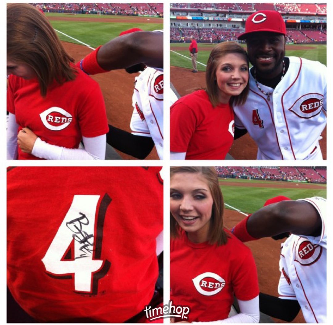 MacyyRaee's tweet photo. The things I would do to find my signed shirt and meet this man again. Talk about someone who makes baseball fun @DatDudeBP is your guy 😍⚾️❤️ https://t.co/6caVtxhGxT