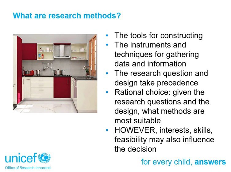 AtishayMathur's tweet image. What does choosing a research method have in common with building and designing a kitchen? @Shiv_B tells us.