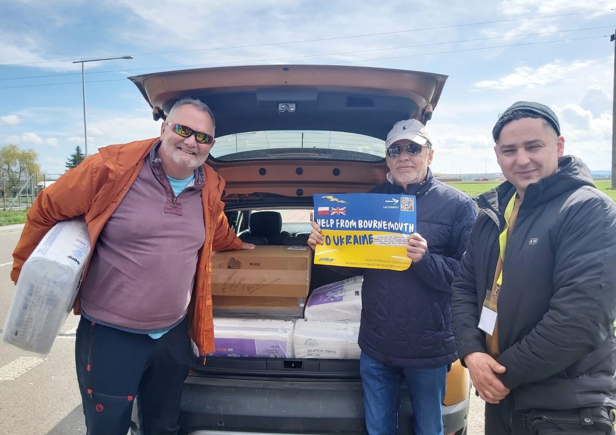 Thanks to our friend Marc E for raising money in America, &amp; Justina Kolton-Farrow &amp; Pete Farrow, who helped deliver specialist drones from 🇺🇸 to Lviv, Ukraine for military brigades on the front line!

#ArmyOfHope