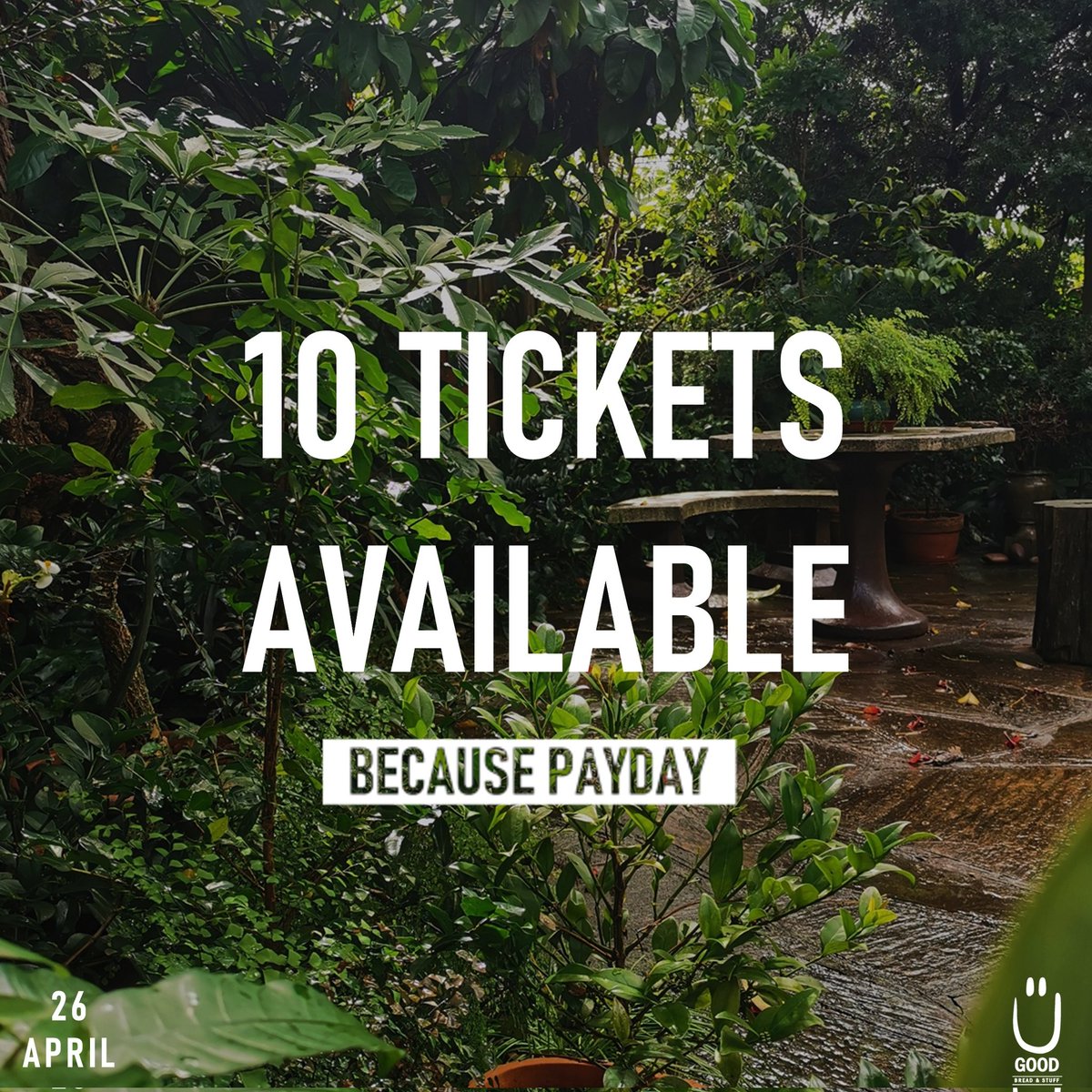 We sold out but we know how it is living paycheck to paycheck. So since some peeps only had salaries clear last night we've put up 10 more tickets.

qkt.io/habitatvol1