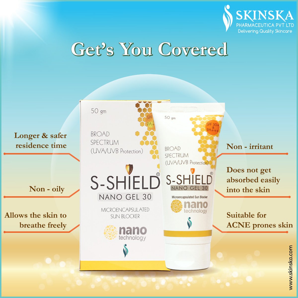 skinskapharma's tweet photo. Your Partner for Summer!
Gets you covered from sunburn and sun tan. Suitable for all skin types.
Shop Now at: https://t.co/eR6WXkHcG8
#SunScreen #S_Shield #SunTan #SunBurn #SummerCare #glowingskin #healthyskin #SkinCareCream https://t.co/w6Di9qZf4y