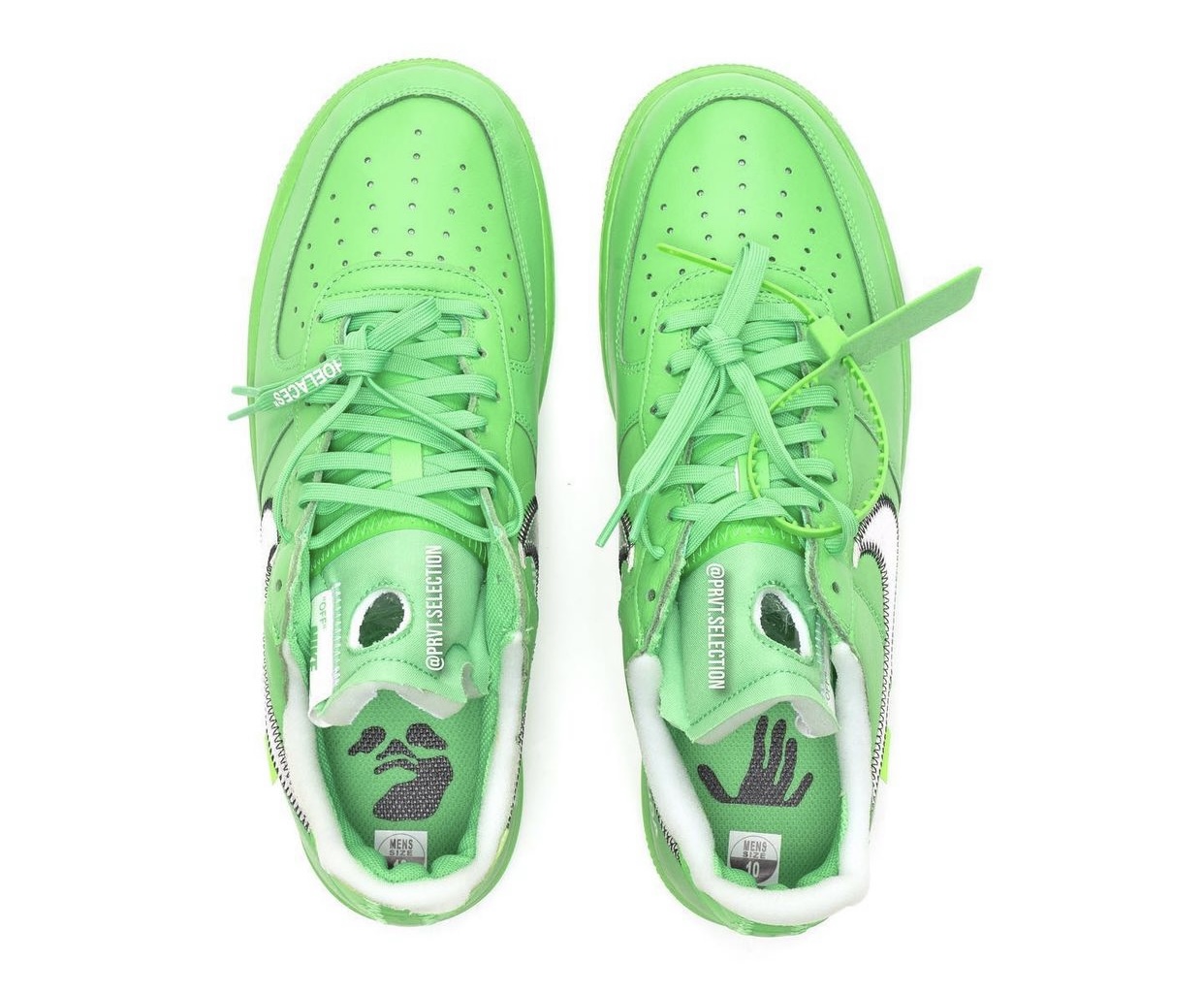 Off White Nike Air Force 1 Low Green DX1419-300 Release