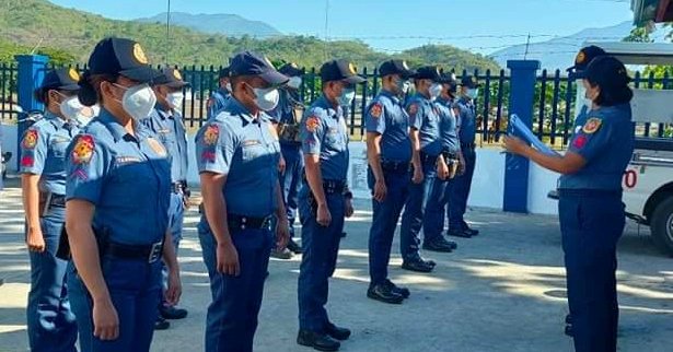 PNPAbraLagayan's tweet photo. Personnel of this station led by PEMS Charity Loida Guzman, Deputy COP, conducted formation and PICE at Lagayan MPS and said PNCO disseminated information regrading LOI Tamang Bihis, the PNP as non partisan this NLE 2022 and tackled other directives from higher headquarters. https://t.co/9g4hp0Agjl
