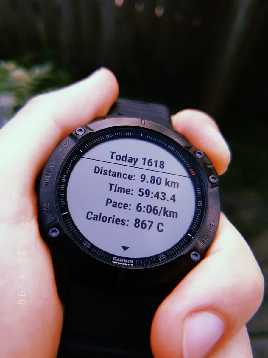 Just picked up a Fenix - having heart rate metrics on your wrist is a game changer for running 🔥