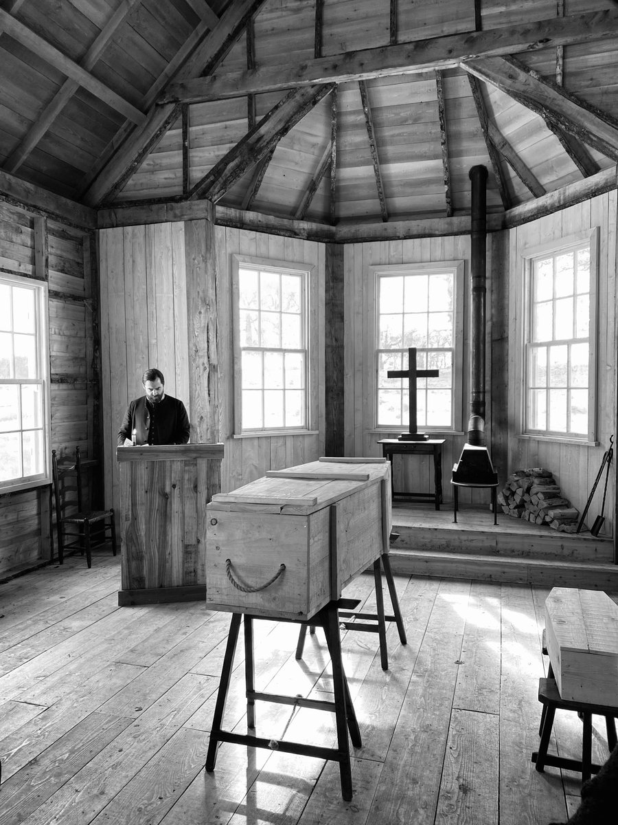 Roger Mac ⁦<a href="/RikRankin/">Richard Rankin</a>⁩  prepping for his sermon … #Outlander #SticksandStones ⁦<a href="/Outlander_STARZ/">Outlander Universe</a>⁩