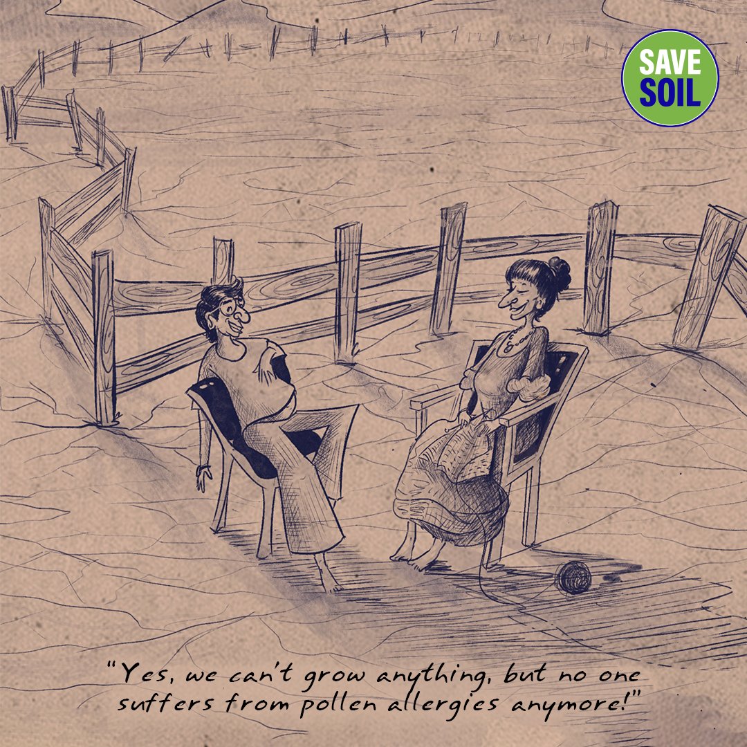 cpsavesoil's tweet photo. By 2050, 90% of our soils could be degraded, threatening our food security and the very basis of life on the planet. Let us preserve soil to protect our future and the planet's rich biodiversity. #SaveSoil
Action Now: https://t.co/z6MmqMf5nE
#ConsciousPlanet https://t.co/GHshJyptxS
