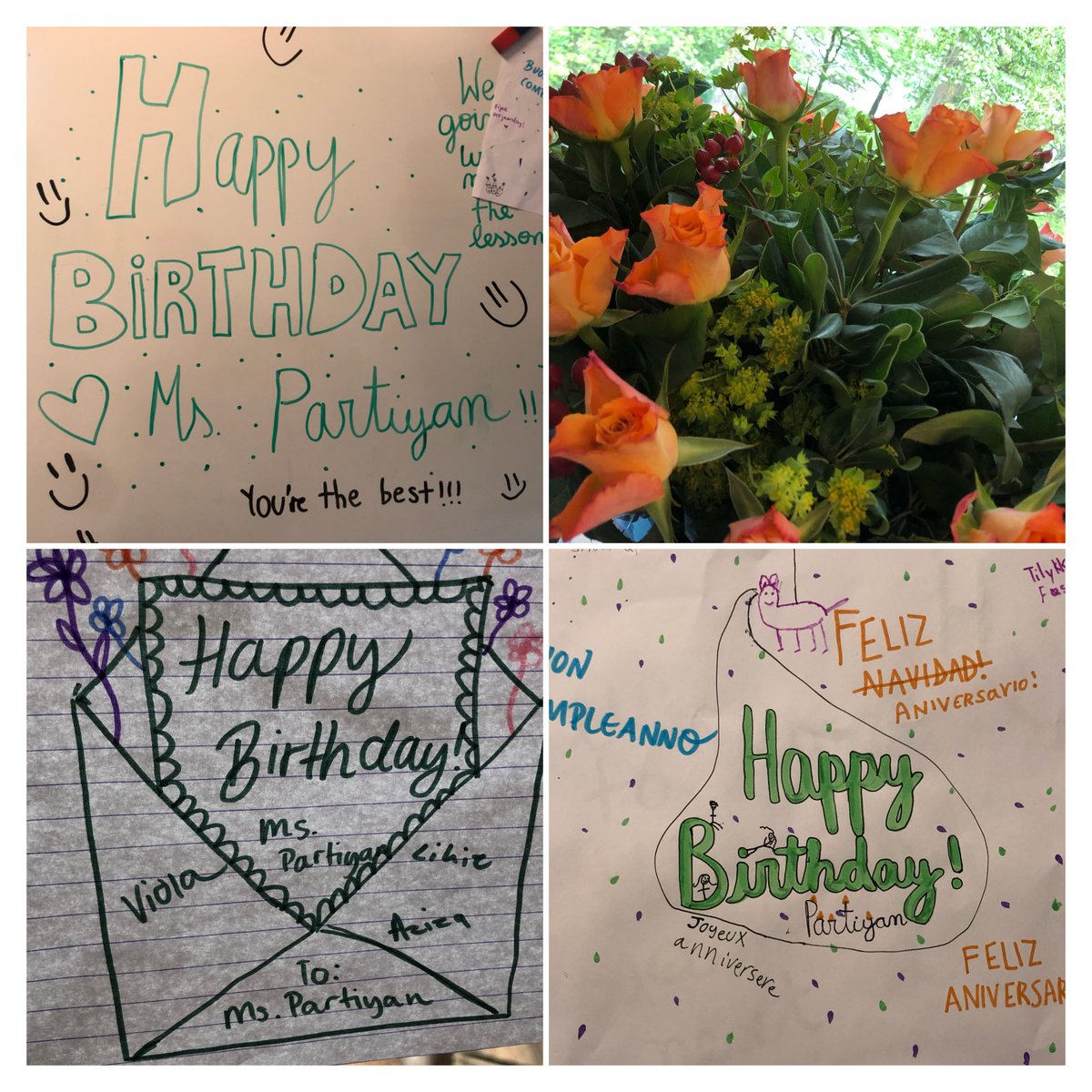 As an educator I am always impressed at ways my students show their appreciation☺️ #internationaleducators #teachertwitter #gratitude