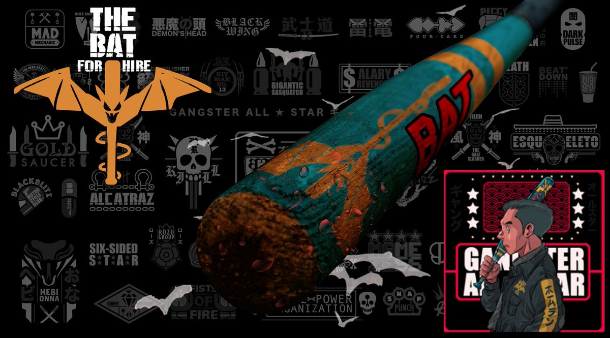 NafeJ31's tweet photo. Love Sean &amp; The Bat for Hire, getting Negan vibes (TWD). Since Seans face is covering up such a big portion of the bat, i figured to bring the bat to life.

Hope you guys like it!

@gangsterallstar @aroundtheduang @0xInuarashi @614NFT_ETH @noahONFIREE @0xRimuru_eth https://t.co/PvuWT2H7z2