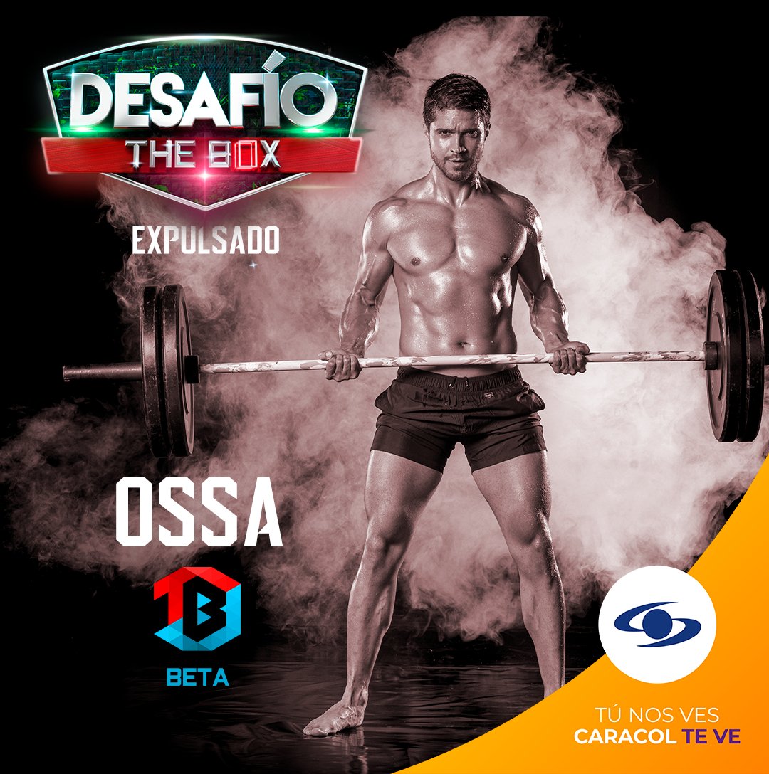 El Desafío on Twitter: "ossa del equipo #Beta se despide del #DesafíoTheBox  debido a una expulsión. 😔 Hoy, este Súper Humano 🏋‍♂ le dice adiós a  esta aventura luego de romper las