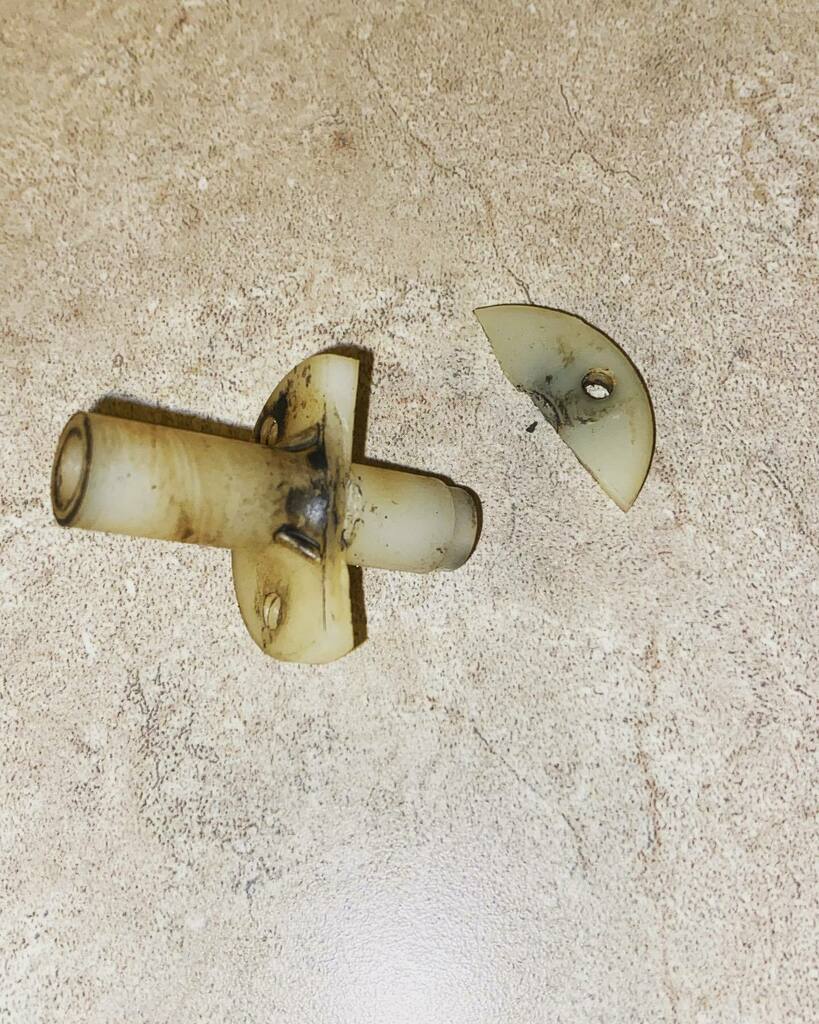 STPinball's tweet photo. I had a feeling that flipper need more than just an adjustment. Luckily, Playmatic uses the same bushings as my Spanish Eyes. #pinballrepair #playmatic #pinball #williams https://t.co/ZFYJQ11GYz