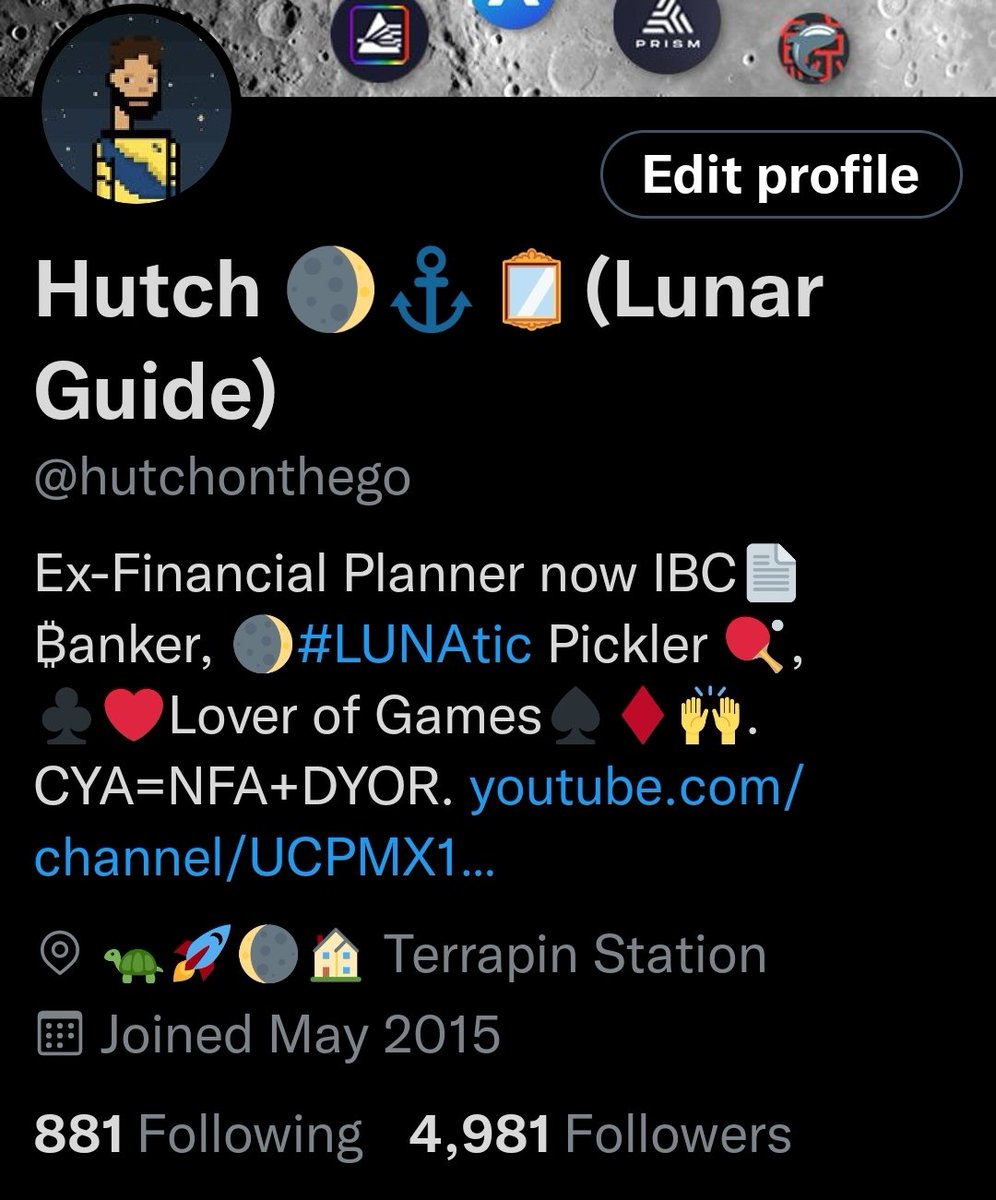hutchonthego's tweet photo. Can i get to 5k followers?

Lots of alpha coming re:
- Optimizing ⚓ loans
- Looping $LUNAx on 🪞
- Using both to #BTFD
- Self-directed IRA &amp; 401k
- Full degen map combining #TradFi &amp; #Defi strategies
- Advanced Estate &amp; Charitable planning tactics

Follow &amp; stay tuned... 👀 https://t.co/7dW3H8RT4t